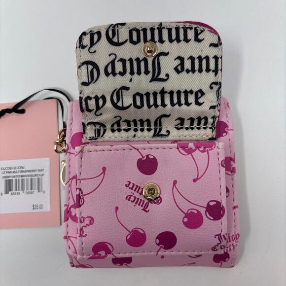 Juicy couture pink cherry mini wallet - Picture 3 of 6